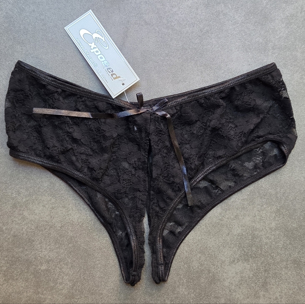 NWT Magic Silk Exposed Panty